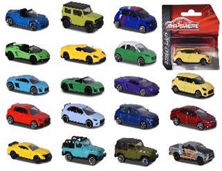 Full size cover page of the book 'MAJORETTE - STREET CARS ASSORTMENT, 18-ASST. CODE 212053051'