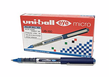 Full size cover page of the book 'Uniball UB 150 Blue Eye Micro B/P 0.5mm'