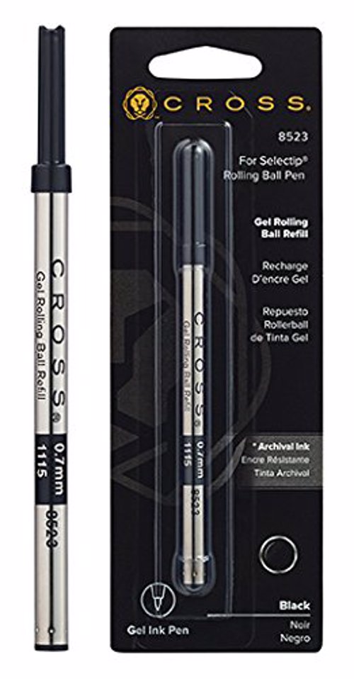 Full size cover page of the book 'Cross 8523 Rollerball Gel Refill Black'