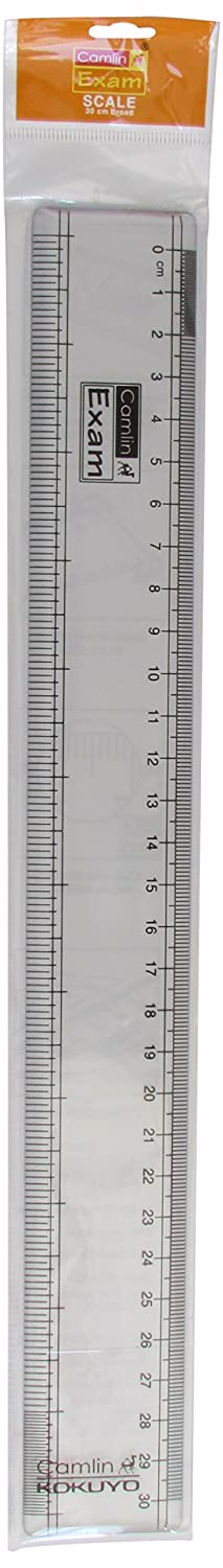 Full size cover page of the book 'Camlin 5248482 Camlin Exam Broad Scale 30cms'