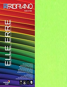 Cover page of the book 'Brustro FA Elle Erre A4 Pack Of 9-Verde 220 gsm'