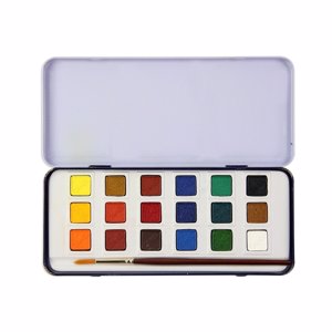 Cover page of the book 'Camlin 1010736 Assorted Colours with a Brush s/18'