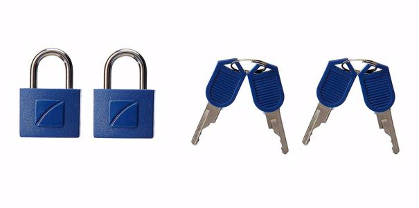 Cover page of the book 'Travel Blue 024 Identi Key Lock'
