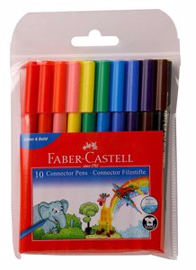 Cover page of the book 'F1135228185010 Faber Castell 153010 CONNECTOR PENS ASSORTED 10'