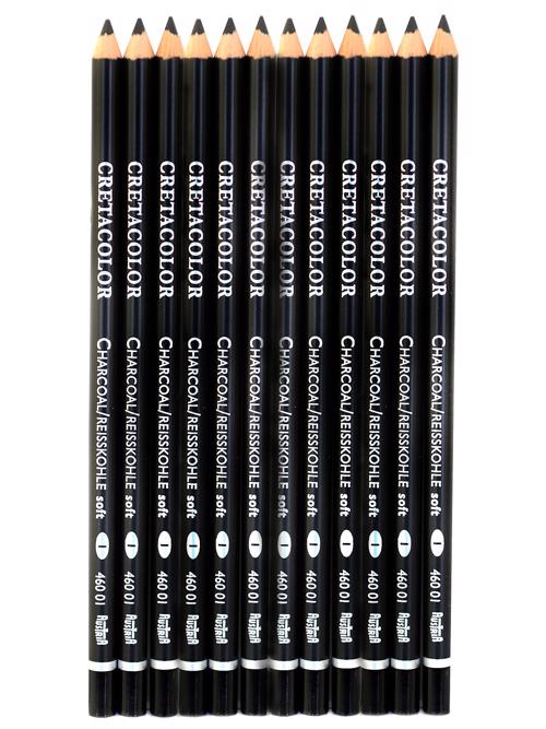 Full size cover page of the book 'Cretacolor 46001 Charcoal Pencil'