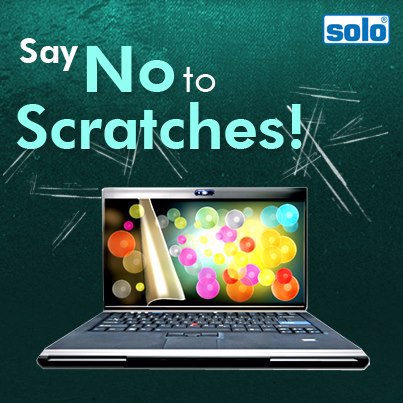 Full size cover page of the book 'Solo SW156 Laptop Screen Guard'