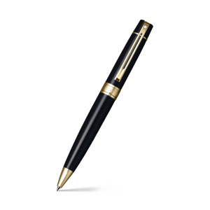 Cover page of the book 'Sheaffer 9325 Glossy Black Gold Trims Ballpoint Pen'