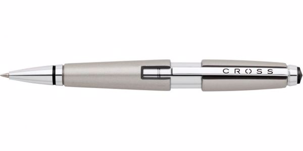 Cover page of the book 'Cross AT0555-5 Edge Sonic Titanium Chrome RollerBall Pen'