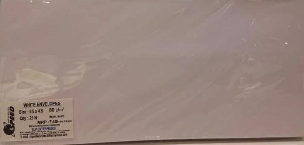 Cover page of the book 'Speedkraft White Envelopes S/25 9.5x4.5'