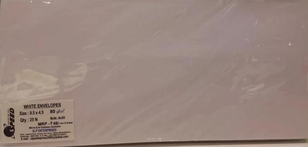 Full size cover page of the book 'Speedkraft White Envelopes S/25 9.5x4.5'