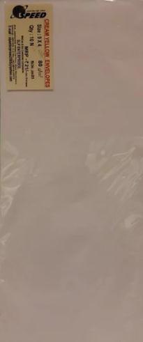 Full size cover page of the book 'Speedkraft Cream Yellow Envelopes S/10 9x4'