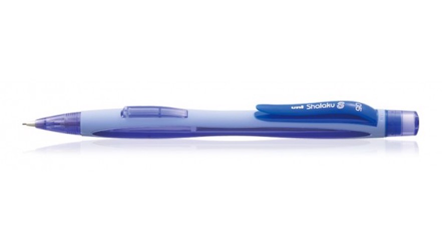 Full size cover page of the book 'Uniball M5 228 Blue Shalaku Mechanical Pencil 0.5mm'