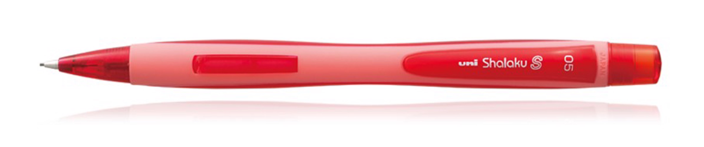 Full size cover page of the book 'Uniball M5 228 Red Shalaku Mechanical Pencil 0.5mm'