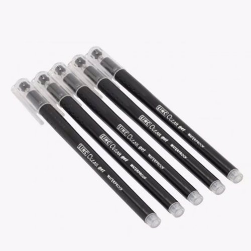 Full size cover page of the book 'Linc Ocean Gel Pen Black S/5'