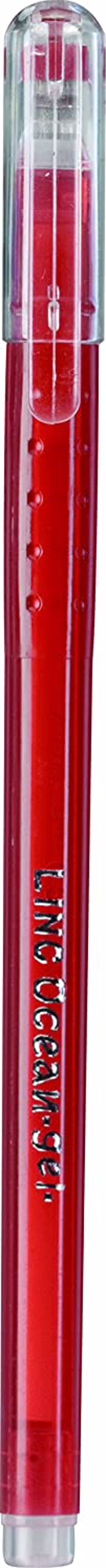 Full size cover page of the book 'Linc Ocean Gel Pen Red S/5'