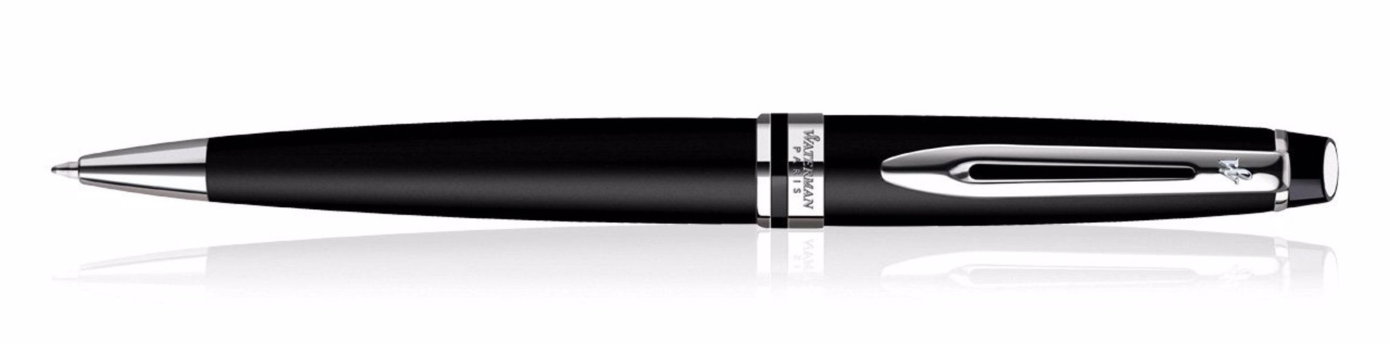 Full size cover page of the book 'Waterman Expert Black CT Ball Pen'