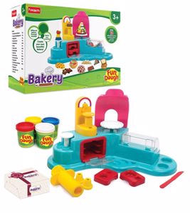 Cover page of the book 'Funskool Fun Dough Bakery- kids play dough bakery playset age 3+ 1729300'