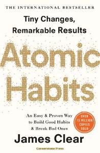 Cover page of the book 'Atomic Habits'