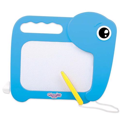 Full size cover page of the book 'Funskool Giggles Mini Doodle- kids write and erase doodle board with stylus age 3+ multicolour 99234'