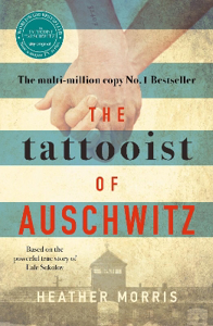 Cover page of the book 'Tattooist of Auschwitz'