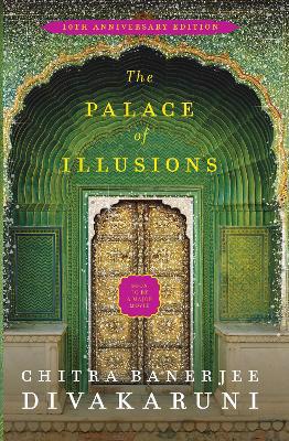 Full size cover page of the book 'Palace of Illusions'