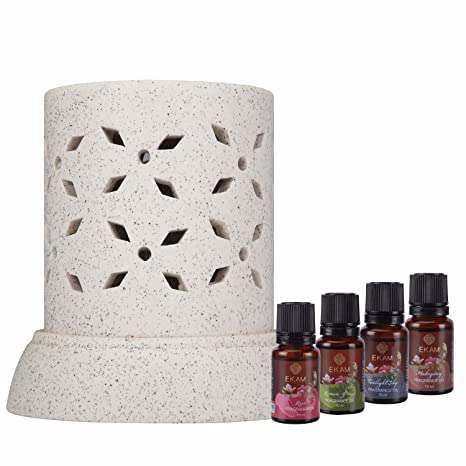 Full size cover page of the book 'EKAM COB-249 WHITE ELECTRIC WARMER DIFFUSER'
