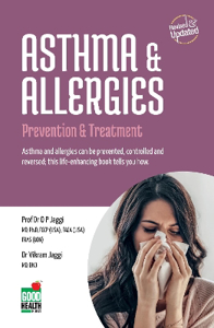 Cover page of the book 'ASTHMA & ALLERGIES'