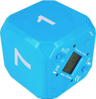 Full size cover page of the book 'PORTRONICS POR 653 TIME OUT COUNTDOWN TIMER CUBE BLUE'