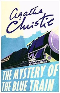 Cover page of the book 'MYSTERY OF THE BLUE TRAIN'