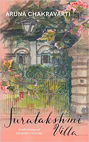 Full size cover page of the book 'SURALAKSHMI VILLA'