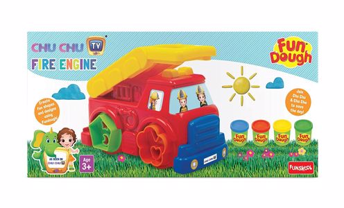 Cover page of the book '1730100 FUNDOUGH CHU CHU FIRE ENGINE'