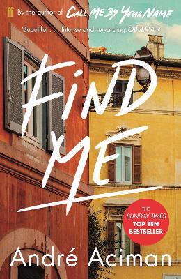 Full size cover page of the book 'FIND ME'