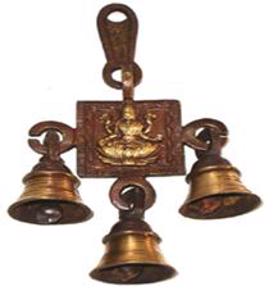 Cover page of the book 'MB-2269H BELT W/BELL LAXMI DESIGN HANGING	7"  Brown Gold'