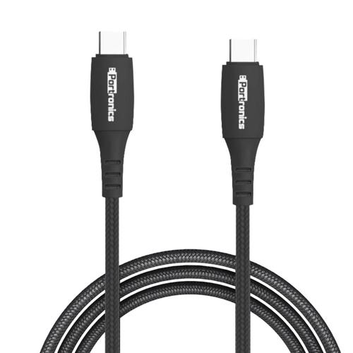Full size cover page of the book 'PORTRONICS KONNECT A POR 1173 TYPE C TO TYPE C CABLE 1M'