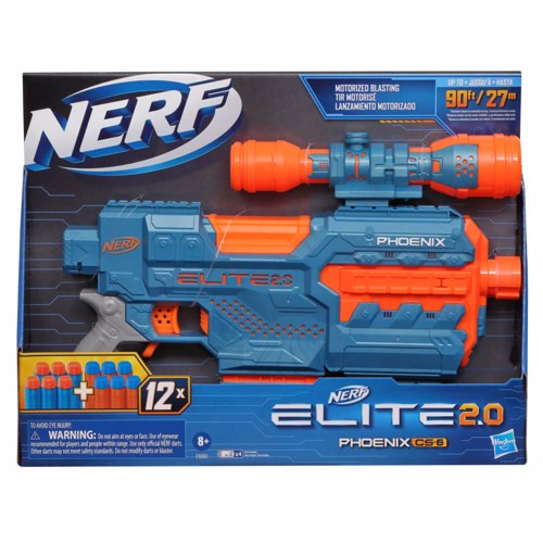 Full size cover page of the book 'NERF ELITE 2.0 PHOENIX CS 6 E9961'