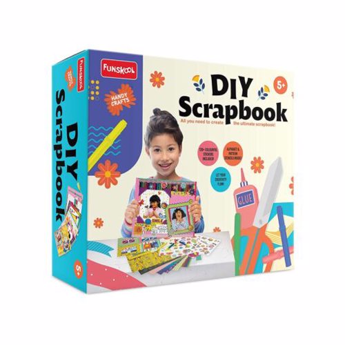 Full size cover page of the book 'FUNSKOOL SCRAPBOOK KIT 9018700'