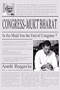 Cover page of the book 'CONGRESS MUKT BHARAT : IS THE MODI ERA THE END OF CONGRESS'