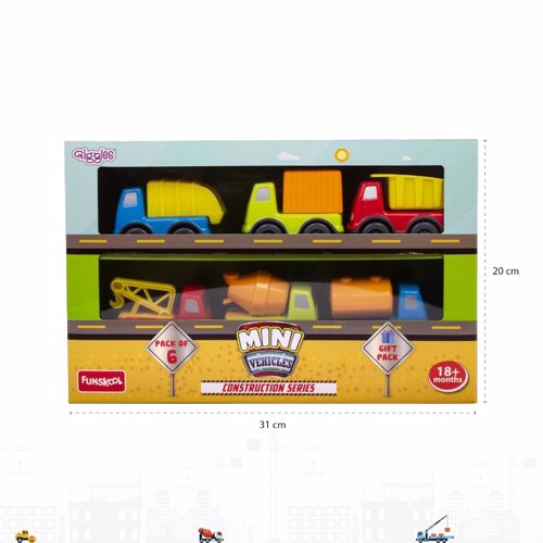 Full size cover page of the book 'Mini Vehicles Combo – Construction 9933800'
