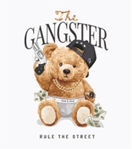 Full size cover page of the book 'ARCHIES PHOTOFRAME THE GANGSTER RULES THE STREET'