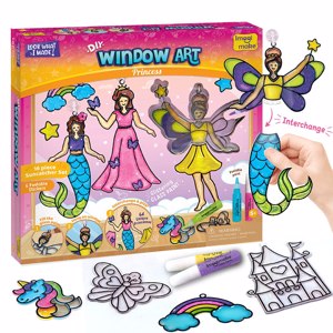 Cover page of the book 'Imagimake Window Art Princess IMWA02'