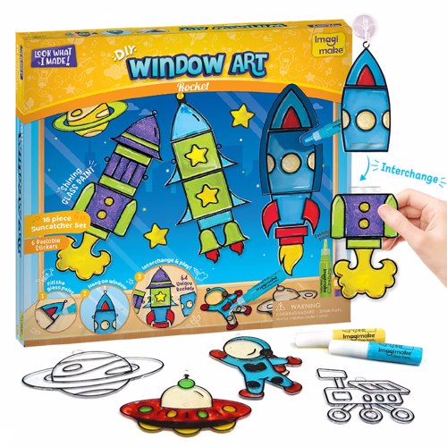 Full size cover page of the book 'ImagimakeWindow art Rocket IMWA01'