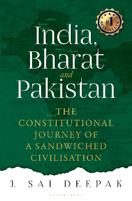 Full size cover page of the book 'India, Bharat and Pakistan'