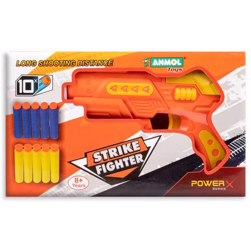 Full size cover page of the book 'ANMOL TOYS STRIKER FIGHTER GUN'