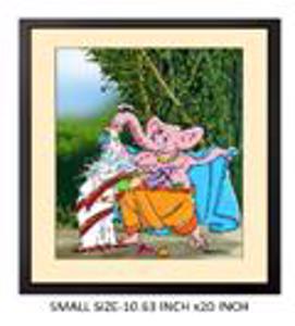 Cover page of the book 'TRENDY TOONS SMALL PHOTOFRAME GANESH BATH'