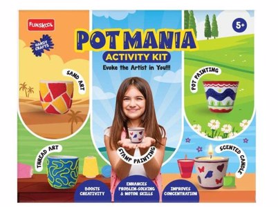 Cover page of the book 'FUNSKOOL POTMANIA ACTIVITY KIT 9019500'