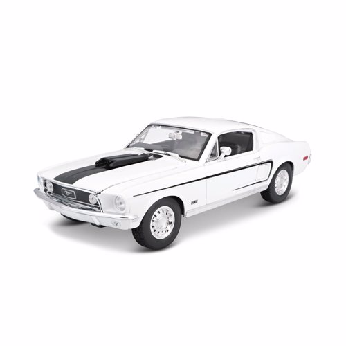 Full size cover page of the book 'MAISTO 1/18 Ford Mustang GT Cobra Jet FB 1968 (Collectible Models for 14+) CODE 51167'