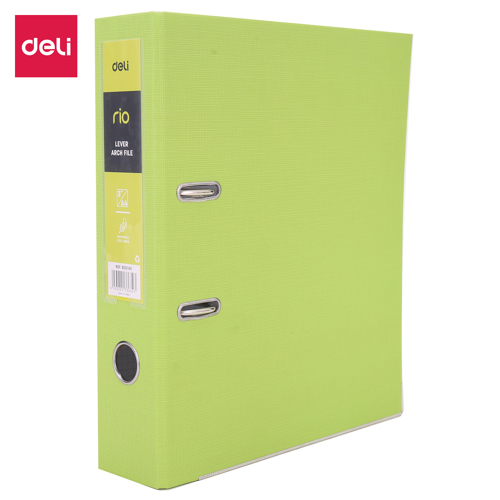 Full size cover page of the book 'DELI EB20160 LVR ARCH FILE GREEN A4 3"'
