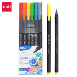 Cover page of the book 'DELI EQ900-06 FINE LINER 6PC SET'