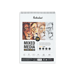 Cover page of the book 'SCHOLAR MMW4 A4 MIXED MEDIA'