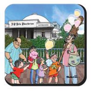 Cover page of the book 'Trendytoons Coaster CANDY FLOSS 4x4 inch'
